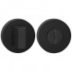 WC GARNITUUR LU 52X52MM ZWART WC 8MM