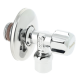 BONFIX HOEKSTOPKRAAN VERCHROOMD 1/2" X 10 MM MET ROZET