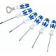 WERA SCHROEVENDRAAIER SET DELFTS BLAUW