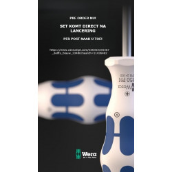 WERA SCHROEVENDRAAIER SET DELFTS BLAUW