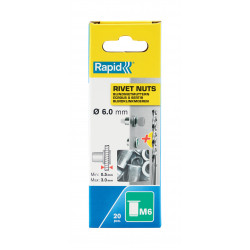 M6 BLINDKLINKMOEREN 20 ST. + BOOR, BOX