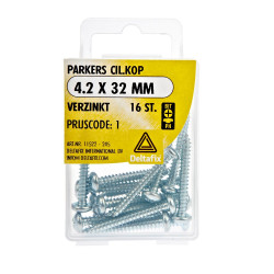 PARKERS CIL.KOP VERZINKT 4.2X32 16 ST