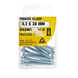 PARKERS CIL.KOP VERZINKT 4.2X38 14 ST