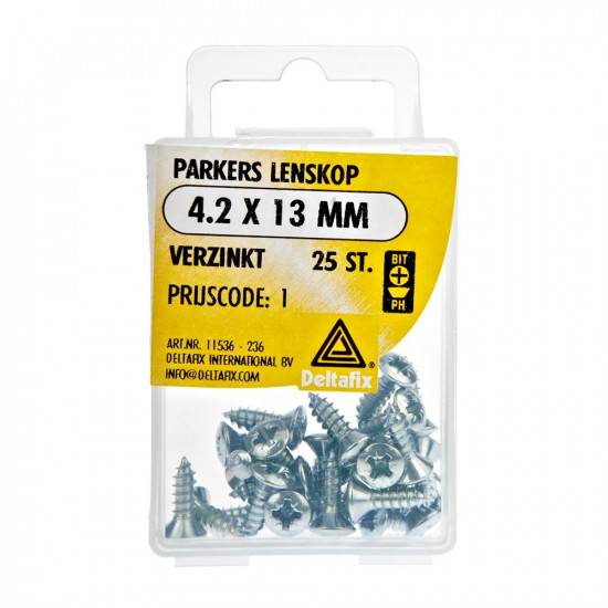 PARKER LK PH VZ 4.2 X 13 MM DIN 7983C 25ST