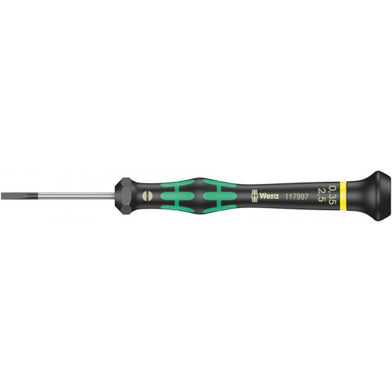 2035 KRAFTFORM MICRO SLEUF SCHROEVENDRAAIER, 0.23 X 1.5 X 40 MM