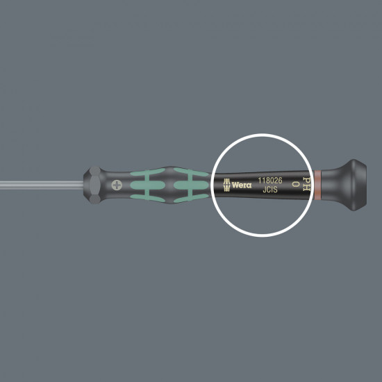 2035 KRAFTFORM MICRO SLEUF SCHROEVENDRAAIER, 0.23 X 1.5 X 40 MM