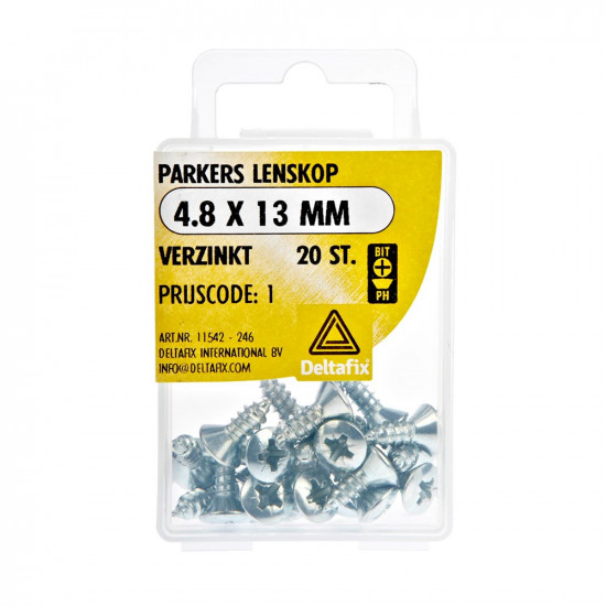 PARKER LK PH VZ 4.8 X 13 MM DIN 7981C 20ST