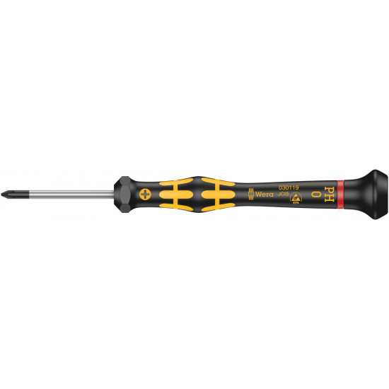 1550 PH ESD KRAFTFORM MICRO PHILLIPS SCHROEVENDRAAIER, PH 1 X 80 MM