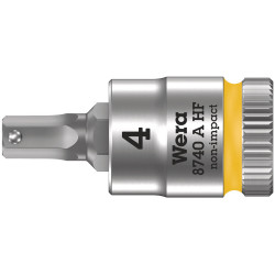 8740 A HF BINNENZESKANT ZYKLOP BITDOP MET 1/4"-AANDRIJVING MET VASTHOUDFUNCTIE, 4 X 28 MM