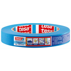 PRECISIECREPE 4440 BUITEN UV PLUS GLAD BLAUW LENGTE 50 M BREEDTE 19 MM(NL+BE)