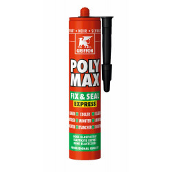 GRIFFON POLY MAX® FIX&SEAL EXPR.ZWART 425G
