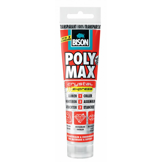 BISON POLY MAX CRYSTAL EXPRESS TUB 115G*6 NLFR