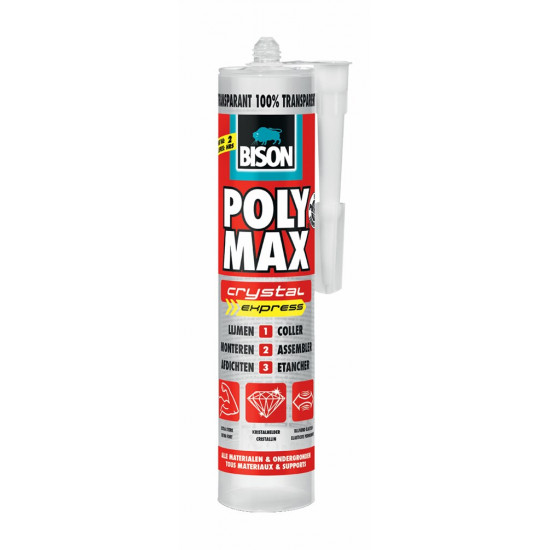 BISON POLY MAX CRYSTAL EXPRESS TUB 115G*6 NLFR