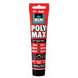 BISON POLY MAX ORIGINAL WIT TUB 165G*6 NLFR