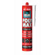 BISON POLY MAX ORIGINAL WIT TUB 165G*6 NLFR