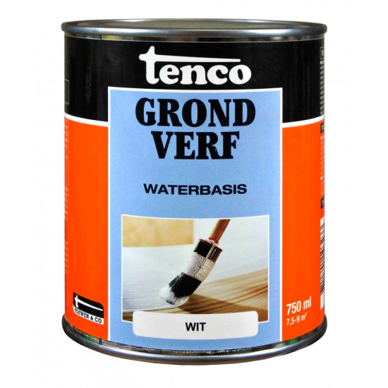 TENCO GRONDVERF WATER BASIS WIT 0.75