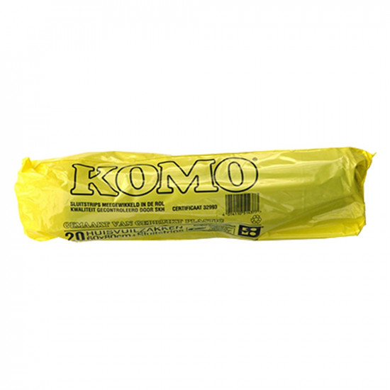 KOMO AFVALZAK M SLUITSTRIPS 60X80CM (20)