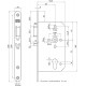 649/47-60 DR.1+3 CENTRAALSLOT, DM60MM, PC72MM, KRUKGAT 8MM, VOORPLAAT