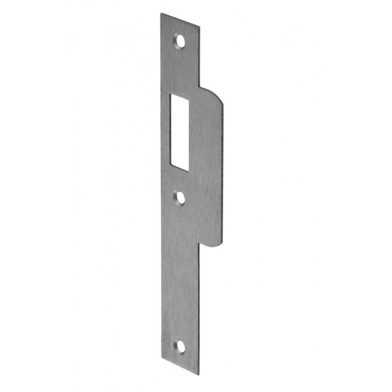 P 649/47/T DR.2+4 SLUITPLAAT, RVS 29X196MM RECHTHOEKIG, BU