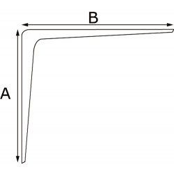 ES 3152B / DRAGER ALUMINIUM 100X150MM WIT