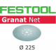 NETSCHUURMATERIAAL STF D225 P240 GR NET/25