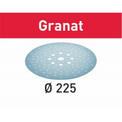 SCHUURPAPIER GRANAT STF D225/128 P320 GR/25