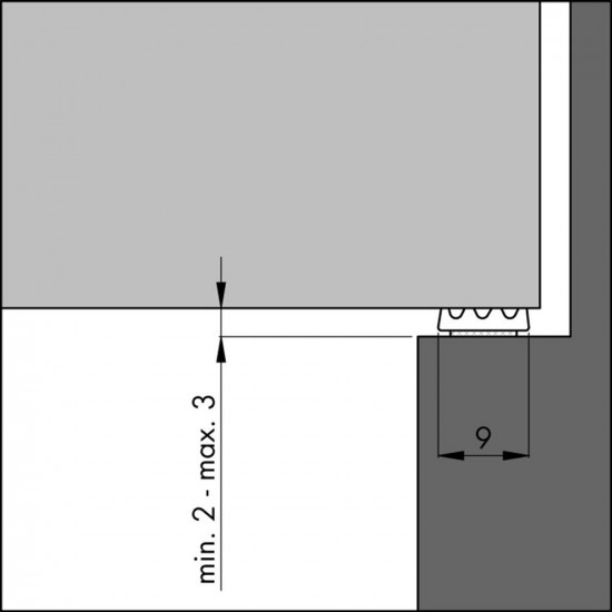 TOCHTPROFIEL TOCHTBAND K-WT 7,5 (KLEINE KIER)