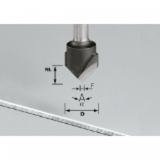 V-GROEFFREES HW S8 D18-90 GRADEN/ALU