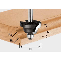 DUBBELE RADIALENFREES HW S8 D31,7/R4/R4