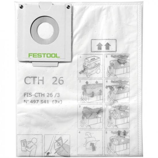 VEILIGHEID FILTERSTOFZAK FIS-CTH 26/3