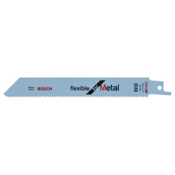 RECIPROZAAGBLAD BOSCH HEAVY FOR METAL VOOR DIK STAAL 2-8MM +PROFIELEN