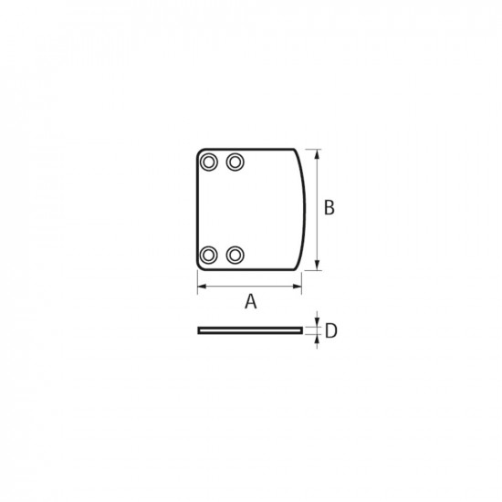 ONDERLEGPLAAT/3012-OPLEGSLOT/NAT-KST EAN