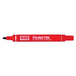 PENTEL MERKPEN N50 ROOD