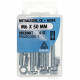 METAALSCHROEF CK + MOER VZ M6 X 30 MM DIN 7985 DIN 934 8ST