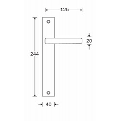 KRUKGARNITUUR LINEA XL/MODERN MGO BB72