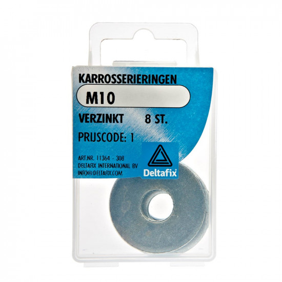 CARROSSERIERING VZ M10 X 35 X 2.5 DIN 9021 8ST