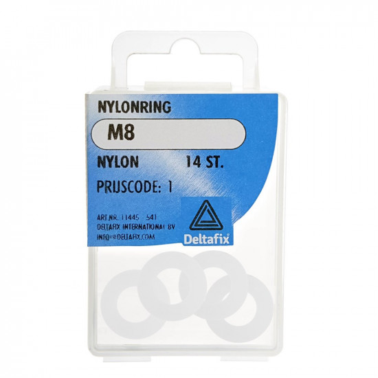 RING NYLON NYLON M8 DIN 125 14ST