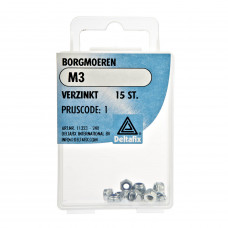 BORGMOEREN VERZINKT M3 15 ST