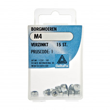 BORGMOEREN VERZINKT M4 15 ST