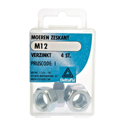 MOER ZESKANT VZ M12 DIN 934 4ST